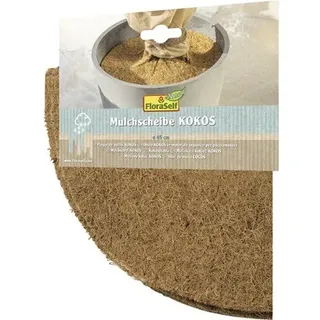 Mulchscheibe FloraSelf Cocodisc Ø 45 cm natur
