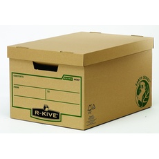 Bankers Box Earth Series Große Archivbox, 100 prozent recycelt Inhalt, 10 Stück, braun