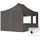 Faltpavillon 3 x 4,5 m inkl. 4 Seitenteile Dunkelgrau