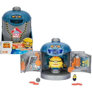 Giochi Preziosi MN405000 Minion Transformation Chamber Ich-Einfach Unverbesserlich Jerry Haus mit Figuren, bunt