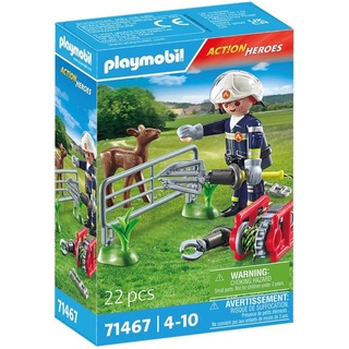 Playmobil Action - Feuerwehr-Tierrettung