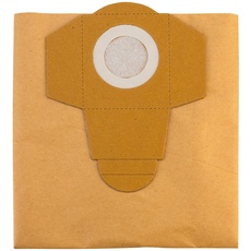 Original Einhell Schmutzfangsack 20 L (passend für Einhell Nass-Trockensauger mit 15 oder 20 Liter-Behälter, 20 L Volumen, 5 Stück enthalten, aus Papier)