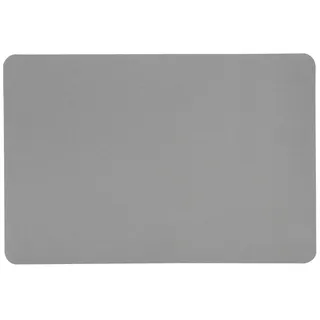 Kesper Platzset, Tischset Lederoptik grau 44x29cm Kunststoff