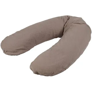 Patinio Stillkissen , Taupe , Textil , 40 l , Füllung: EPS Mikroperlen,EPS Mikroperlen , 35x190 cm , Oeko-Tex® Standard 100 , Bezug abnehmbar, Bezug waschbar, schadstoffgeprüft, mit Reißverschluss , Füttern, Stillen, Stillkissen