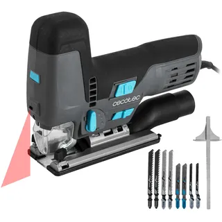 Cecotec MultiCut 8500 Vision ohne Akku + 8 Sägeblätter + Parallelanschlag