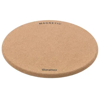 Metaltex Kork-Untersetzer – Mit Magnet, schützt Tisch, Theke, Oberflächen, Hellbraun