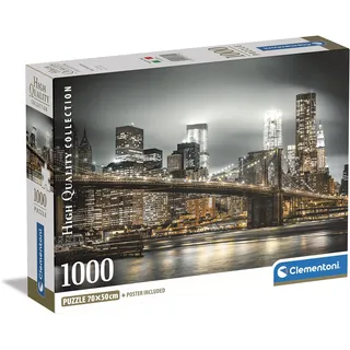 CLEMENTONI New York Skyline, 1000 Stück(e), Stadt, 10 Jahr(e)