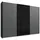 Schwebetürenschrank Ernesto 270 x 208 x 65 cm Schwarz