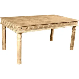 SIT Möbel SIT LAKADEE mit detailreichen Schnitzereien, beige