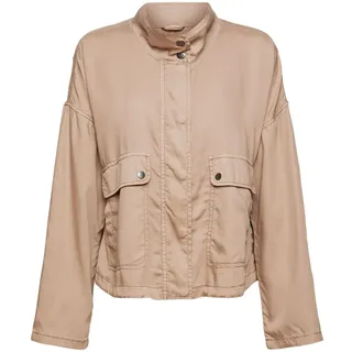 ESPRIT Damen 062ee1g301 Jacke, Taupe, M EU