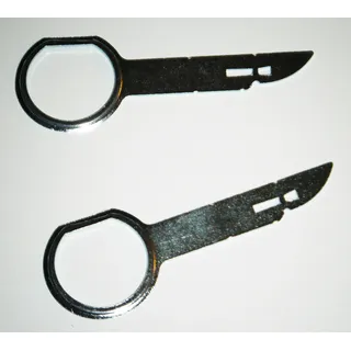 CT22AU01 VW Stereo Radio Entriegelung Schlüssel Touran Käfer Lupo PC5-132 Absaug