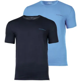 Emporio Armani Herren T-Shirt, 2er Pack CORE LOGOBAND