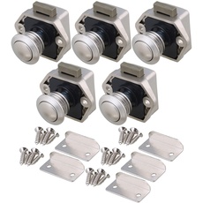 RDEXP 5PCS Keyless Locks Riegelknopfschrank für RV-Schubladenschrank