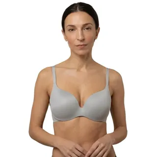 Royal Lounge Intimates Women's T-Shirt Bra Royal Fit, Cool Grey 85D