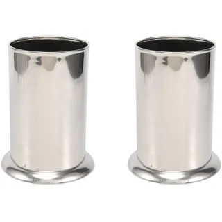 Hopbucan 2 X Rostfreier Stahl Strohhalm Halter, Aufsatz Strohhalm, Besteck Organizer, Gabeln, EssstäBchen Aufbewahrung