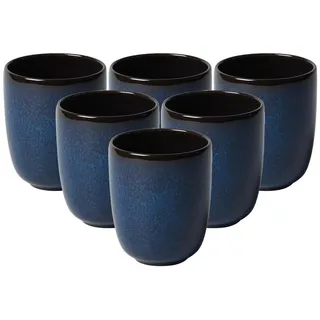 Villeroy & Boch Kaffeetasse 0,4 l Blau 6 St.