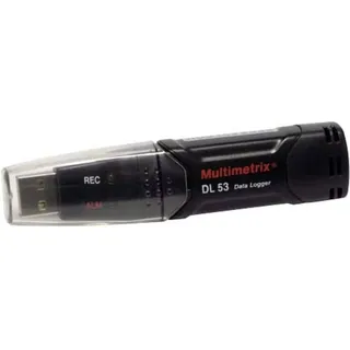 Multimetrix P06230801 DL 53 Luftfeuchte-Datenlogger, Temperatur-Datenlogger Messgröße Luftfeuchtigk