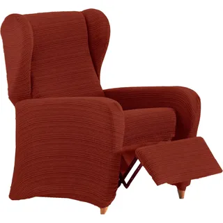 ECOMMERC3 Elastischer Sesselbezug aus Jacquard, Ohrensessel, verstellbar, atmungsaktiv und verschleißfest, einfach anzubringen und zu entfernen, gepolstertes Design