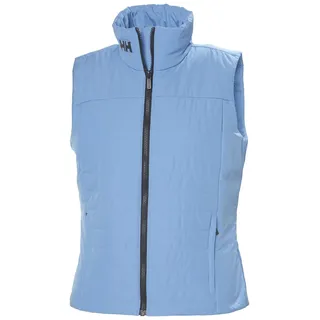 Helly Hansen Damen W Crew Insulator Weste 2.0, Hellblau, S