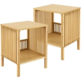 [en.casa] Satztisch-Set 2 Tlg. Varde