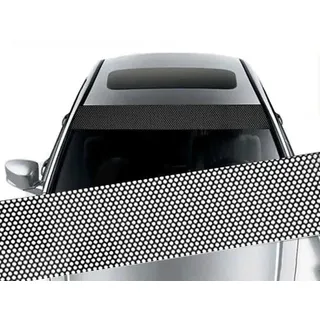 1-Pack - Auto-Sonnenblende für Scheibe, universelle Außen-Autoteile, Sonnenblende-Autosticker - Gitterdesign