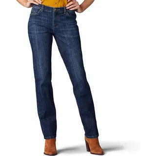 Lee Damen Relaxed Fit Straight Leg Jeans, Bewitched, 14 Medium