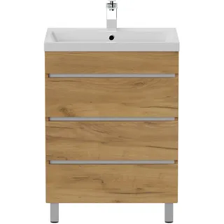 Posseik Stand-Badmöbel Fellini 60" Eiche Gold