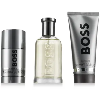 Boss Bottled Eau de Toilette 100 ml + Shower Gel 100 ml + Deo Spray 75 ml Geschenkset