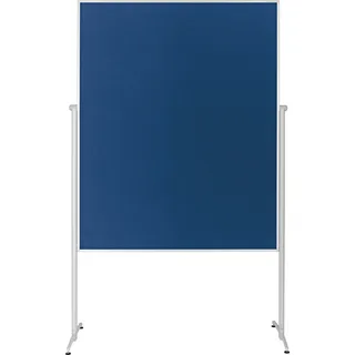 Magnetoplan Moderationswand 120,0 x 150,0 cm marineblau