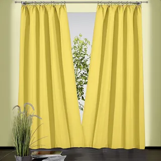 WECKBRODT »Sento« Kräuselband 1, Stk. tlg. Baumwolle, blickdicht, matte Struktur, unifarben, Gardine, Store,