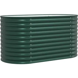 vidaXL Hochbeet 160 x 80 x 81 cm Grün