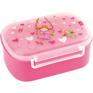 Sigikid Brotzeitbox rechteckig Aufbewahrungsbehälter Pinky Queeny Herzen (24472)