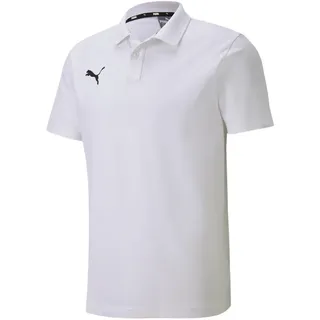 Puma Herren teamGOAL 23 Casuals Polo Poloshirt White, S