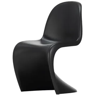 Vitra Freischwinger Panton Chair schwarz, Designer Verner Panton, 50x86x61 cm