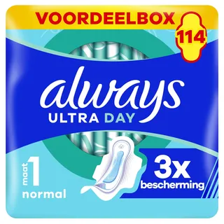 Always Damenbinden Ultra Normal mit Flügeln 114 St.