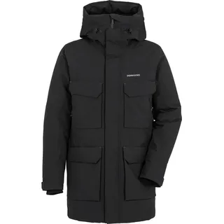 Didriksons Drew 8 - Herren Parka, Größe:M, Farbe:black - Schwarz