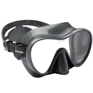 Cressi F1 Frameless Tauchmaske - Dark - One Size