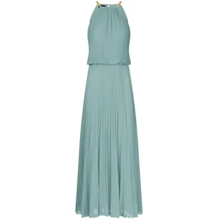 APART Plisseekleid im Neckholder Stil, Jade, 42