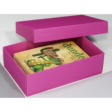Bild von 2 BUNTBOX L Geschenkboxen 3,6 l pink 26,6 x 17,2 x 7,8 cm