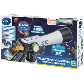 Vtech Multimedia Teleskop Weltraumabenteuer Spanische Version - Multicolor - One Size
