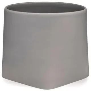 Markslöjd Übertopf , Grau , Keramik , quadratisch , 20x20x22 cm , Dekoration, Blumen & Blumentöpfe, Übertöpfe