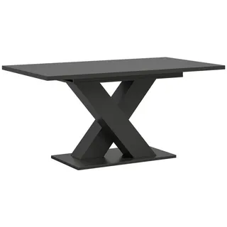 inn.furn Esstisch grau 150 - 190 cm, bis 8 Personen - Grau