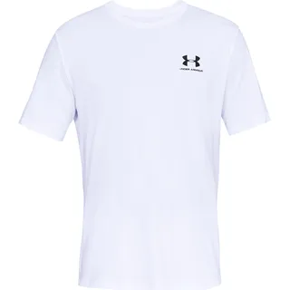 Under Armour Herren Sportstyle Left Chest T-Shirt UA weiss | M