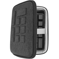 Geekria Numerische Tastatur-Hülle für 23 Tasten | 19 Tasten Kabelloses tragbares Nummernblock, kompatibel mit Motospeed Macro Mechanische Ziffern-Tastatur, Koolertron Einhand-Makro Mechanische