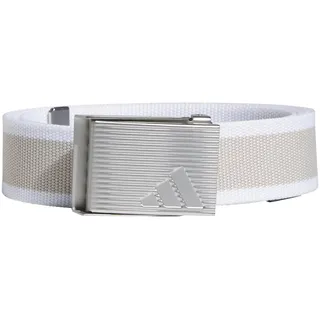 adidas Women's REVERSIBLE STRIPED WEBBING BELT, Dusky Petrol/Crystal Sky, M