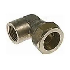 VSH, Rohrverbindungstechnik, kompression vinkel 90° muffe 15 mm X 1/2 (Pressverbindung)