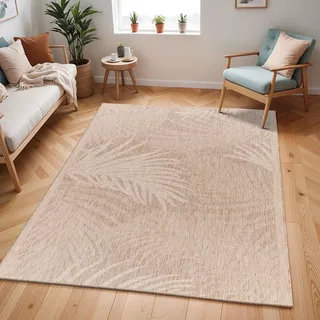 livabliss LINZ Outdoor-Teppich 200 x 275 cm Beige/Gelb