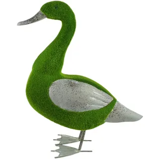Mondex Dekofigur Passari grün 47/18/58 cm Metall , Grün , 18x58x47 cm , Dekoration, Dekofiguren & Skulpturen, Dekotiere