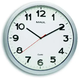 Maul Wanduhr MAULstep 40 9054195 silber