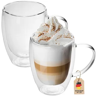 Intirilife Kaffeeglas 0,25 l 2 St.